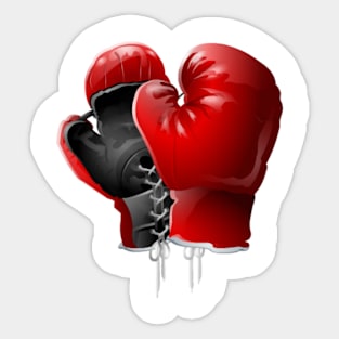 Boxing Gloves Sticker